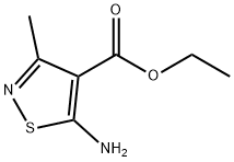 ETHYL 5-AMINO-3-METHYLISOTHIAZOLE-4-CARBOXYLATE Structural