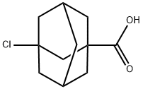 3-CHLOROADAMANTANE-1-CARBOXYLIC ACID Structural