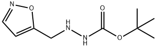 Hydrazinecarboxylic acid, 2-(5-isoxazolylmethyl)-, 1,1-dimethylethyl ester (9CI) Structural