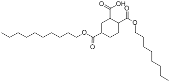 decyl octyl hydrogen benzene-1,2,4-tricarboxylate           