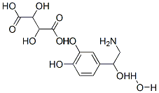 L-(-)-NOREPINEPHRINE (+)-BITARTRATE SALT MONOHYDRATE Structural