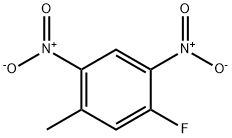 2,4-DINITRO-5-FLUOROTOLUENE Structural