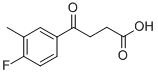 4-(4-FLUORO-3-METHYLPHENYL)-4-OXOBUTYRIC ACID