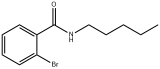 2-Bromo-N-pentylbenzamide Structural