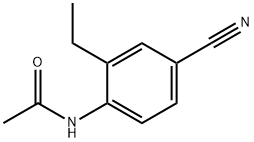 N1-(4-CYANO-2-ETHYLPHENYL)ACETAMIDE Structural