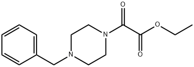 2-(4-BENZYL-PIPERAZIN-1-YL)-2-OXO-ACETIC ACID ETHYL ESTER Structural