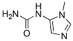 Urea, (1-methyl-1H-imidazol-5-yl)- (9CI) Structural
