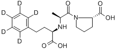 ENALAPRILAT-D5 (PHENYL-D5) Structural