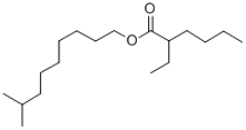 isodecyl 2-ethylhexanoate Structural