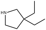 3,3-DIETHYLPYRROLIDINE Structural