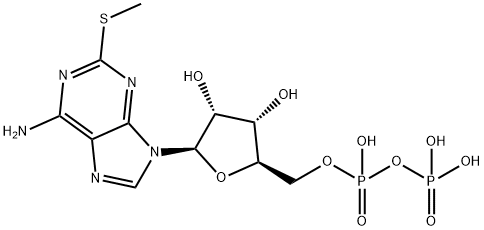 2-(METHYLTHIO)-ADENOSINE 5'-TRIHYDROGEN DIPHOSPHATE TRISODIUM