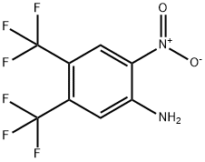 2-Nitro-4,5-bis(trifluoromethyl)benzenamine Structural