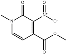 1,2-Dihydro-1-methyl-3-nitro-2-oxo-4-pyridinecarboxylic acid methyl ester