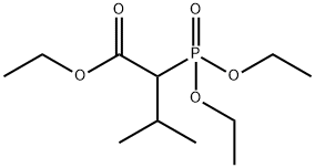 2-(DIETHOXYPHOSPHINYL)-3-METHYLBUTANOIC ACID ETHYL ESTER Structural