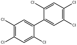 2,2',4,4',5,5'-HEXACHLOROBIPHENYL Structural