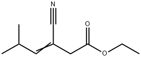 ethyl 3-cyano-5-Methylhex-3-enoate Structural