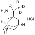RIMANTADINE-D4 HCL (ETHYL-D4) Structural