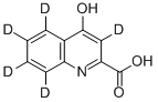 KYNURENIC-3,5,6,7,8-D5 ACID Structural