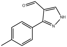 3-P-TOLYL-1H-PYRAZOLE-4-CARBOXALDEHYDE Structural