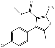 2-AMINO-4-(4-CHLORO-PHENYL)-5-METHYL-THIOPHENE-3-CARBOXYLIC ACID METHYL ESTER