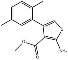 2-AMINO-4-(2,5-DIMETHYLPHENYL)THIOPHENE-3-CARBOXYLIC ACID METHYL ESTER