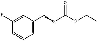 ETHYL 3FLUOROCINNAMATE Structural