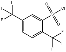 2,5-BIS(TRIFLUOROMETHYL)BENZENESULFONYL CHLORIDE Structural