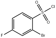 2-BROMO-4-FLUOROBENZENESULFONYL CHLORIDE Structural