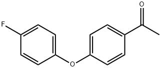 1-[4-(4-FLUOROPHENOXY)PHENYL]ETHANONE Structural