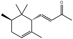 (3E)-4-[(1R,5R)-5,6,6-Trimethyl-2-methylenecyclohexane-1-yl]-3-butene-2-one Structural