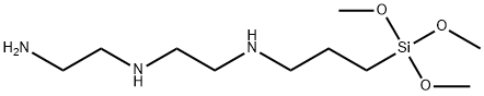 3-[2-(2-Aminoethylamino)ethylamino]propyl-trimethoxysilane Structural