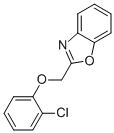 2-(2-CHLORO-PHENOXYMETHYL)-BENZOOXAZOLE Structural