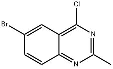 6-BROMO-4-CHLORO-2-METHYL-QUINAZOLINE