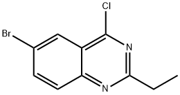 QUINAZOLINE, 6-BROMO-4-CHLORO-2-ETHYL-