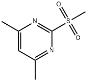 4,6-Dimethyl-2-methylsulfonylpyrimidine Structural Picture