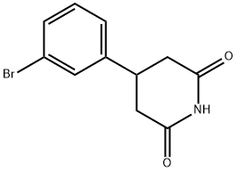 4-(3-BROMO-PHENYL)-PIPERIDINE-2,6-DIONE
