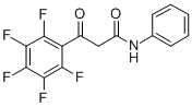 2,3,4,5,6-PENTAFLUORO-BETA-OXO-N-PHENYL-BENZENEPROPANAMIDE