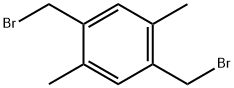 1,4-BIS(BROMOMETHYL)-2,5-DIMETHYLBENZENE Structural