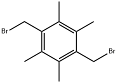 3,6-BIS(BROMOMETHYL)DURENE Structural