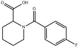 1-(4-fluorobenzoyl)piperidine-2-carboxylic acid