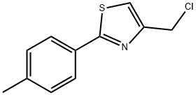 4-(CHLOROMETHYL)-2-(4-METHYLPHENYL)-1,3-THIAZOLE HYDROCHLORIDE