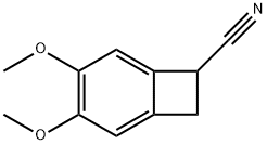 4,5-Dimethoxy-1-cyanobenzocyclobutane Structural