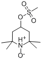 2,2,6,6-TETRAMETHYL-4-(METHYLSULFONYLOXY)-1-PIPERIDINOOXY Structural