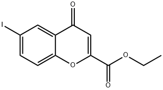 ETHYL 6-IODO-4-OXO-4H-CHROMENE-2-CARBOXYLATE