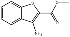 METHYL 3-AMINOBENZO[B]THIOPHENE-2-CARBOXYLATE Structural