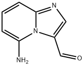 IMidazo[1,2-a]pyridine-3-carboxaldehyde, 5-aMino- Structural
