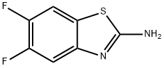 2-AMINO-5,6-DIFLUOROBENZOTHIAZOLE Structural