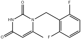 1-(2,6-DIFLUORO-BENZYL)-6-METHYL-1H-PYRIMIDINE-2,4-DIONE