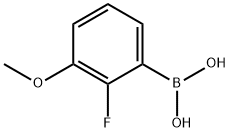 2-FLUORO-3-METHOXYPHENYLBORONIC ACID Structural