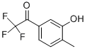 Ethanone, 2,2,2-trifluoro-1-(3-hydroxy-4-methylphenyl)- (9CI) Structural